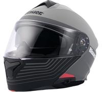 MAGIC MOTOR Casco BLAUER HT MODULARE NOAH FLIP-UP BIANCO-GRIGIO LUCIDO L