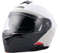 MAGIC MOTOR Casco BLAUER HT MODULARE NOAH FLIP-UP BIANCO-GRIGIO LUCIDO M