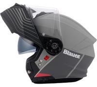 MAGIC MOTOR Casco BLAUER HT MODULARE NOAH FLIP-UP GRIGIO-TITANIO MATT M