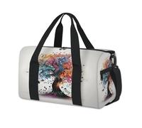 Magic Music Tree Sport Duffel Borse per Bambini Ragazze Ragazzi Donne Uomini Pernottamento Weekender Borsa Da Viaggio Tote Carry Palestra Casual Duffel Borse