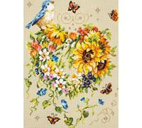 Magic Needle 100-141 ZW Inspiration Dein Herzens - Set punto croce, in cotone, multicolore, 26 x 34 cm