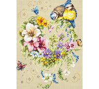 Magic Needle 100-142 ZW Melodia del tuo cuore - Set punto croce, in cotone, multicolore, 26 x 34 cm