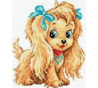 Magic Needle 16-19 - Schema punto croce contato, cotone, multicolore, 12 x 14 cm