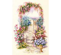 Magic Needle ZW 110-001 - Set punto croce da giardino con motivo conteggiato, in cotone, multicolore, 23 x 34 cm