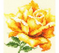 Magic needle ZW 150-005 - Set punto croce con motivo a righe in cotone, multicolore, 11 x 11 cm