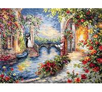 Magic needle ZW Dreams 110-082 - Set punto croce con motivo conteggiato, in cotone, multicolore, 41 x 31 cm