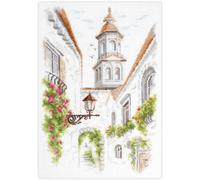 Magic Needle Zweigart Edition kit punto croce "Old Street", 18x26cm