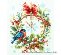 Magic Needle Zweigart Edition Set punto croce "Christmas time", schema di conteg