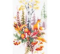 Magic Needle Zweigart Set punto croce edizione "Autumn Forest Soul", schema di c