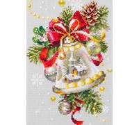 Magic Needle Zweigart Set punto croce edizione "Christmas Bell", schema di conte