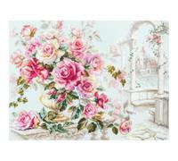 Magic Needle Zweigart Set punto croce edizione "Rose per la duchessa", schema di