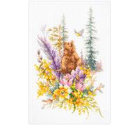 Magic Needle Zweigart Set punto croce edizione "Spring Forest Spirit", schema di