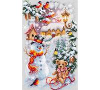 Magic Needle Zweigart Set punto croce edizione "Winter Holidays", schema di cont