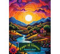 Magic of Summer: Nature’s Best Coloring Book Vol 4