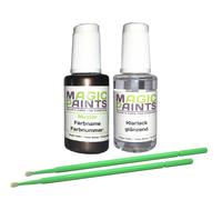 Magic Paints Lackstift Set per KIA D5/D5U, Base+Trasparente, Colore D5/D5U