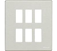 MAGIC - PLACCA 3+3P RESINA (BTICINO cod. 506/6/R)