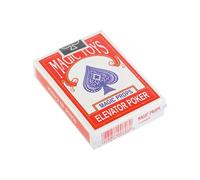 Magic Playing Cards, Interactive Magician Deck, Close Up Trick Props, Smooth Handling Silent Design Standard Size Black for Street Shows, Parties, Teaching, 3.54x2.68 Inches
