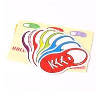 Magic Prediction Shoe Cards - Trucco magico per leggere la mente, design colorato delle scarpe per mentalismo, accessorio magico per primo piano, leggere e interattive