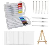 Magic Puffy Paint Art 3D Drawing Canvas Sponge, Foam, Texture Painting Paper Kit DIY Puffy Texture Paper