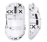 MAGIC-REFINER X2 Mouse Gaming Wireless, 24000 DPI, Ergonomico per Destrorsi, BK3633 MCU, PixArt PAW3311, 69g SUPERLIGHT, Batteria da 500 mAh, Bluetooth/2.4G/Cabalto, PC/Mac, Grip Tape, Bianco