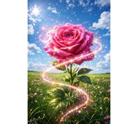 Magic Rose Journal: A Bright and Inspiring Notebook for Dreams, Joy and New Beginnings