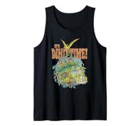 Magic School Bus It's Dino Time Pterodactyl Retro Cartoon Canotta