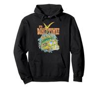 Magic School Bus It's Dino Time Pterodactyl Retro Cartoon Felpa con Cappuccio