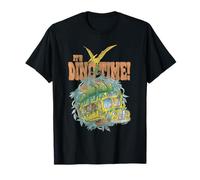 Magic School Bus It's Dino Time Pterodactyl Retro Cartoon Maglietta