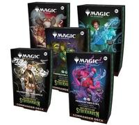Magic Secrets of Strixhaven Commander Decks Display (5 mazzi) - ENG
