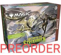 Magic Secrets of Strixhaven Fat Pack Bundle Box Inglese Sigillato ENG Preordine