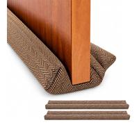 MAGIC SELECT 2Ud Paraspifferi in Tessuto per Porte e Finestre | Doppio Riutilizzabile, Lavabile, Isolante Acustico, Freddo, Vento, Luce, Polvere, Polline, Insetti. Regolabile tra 80-90cm.