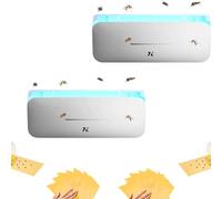 MAGIC SELECT 2x Lampada Elettrica per Zanzare, Repellente Insetti Interno | 10 W, 220V Power Fly Killer, Luce UV da 365 nm, Senza Sostanze Chimiche, Uso Interno ed Esterno, 50 m-100 m2