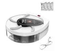 MAGIC SELECT Acchiappamosche Elettrico. Trappola per Mosche Girevole a 360°con Presa USB e Supporto da Parete per casa, Cucina, Ristorante, Hotel, Bar. (Bianco)