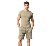 MAGIC SELECT Completo Sportivo Corto Uomo Estate. Maglietta e Pantaloni Corti Leggeri e Traspiranti con Tasche e Cordoncino Regolabile, Chandal Ideale per Gym, Running e Allenamento