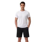 MAGIC SELECT Completo Sportivo Corto Uomo Estate. Maglietta e Pantaloni Corti Leggeri e Traspiranti con Tasche e Cordoncino Regolabile, Chandal Ideale per Gym, Running e Allenamento