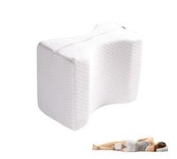 MAGIC SELECT Cuscino Per Gambe Ortopedico per Dormire. Cuscino Ergonomico per le Ginocchia con Memory Foam. Fodera in Poliestere Lavabile. Sostiene Gambe, Fianchi e Schiena.
