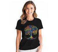 MAGIC SELECT Maglietta Casual a Maniche Corte da Donna. Maglietta Basica in Cotone, vestibilità Standard. Maglietta Girocollo da Donna.