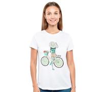 MAGIC SELECT Maglietta Casual da Donna a Maniche Corte. Maglietta Basica in Cotone, vestibilità Standard. Maglietta Girocollo da Donna. Taglia M