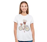 MAGIC SELECT Maglietta Casual da Donna a Maniche Corte. Maglietta Basica in Cotone, vestibilità Standard. Maglietta Girocollo da Donna. Taglia 2XL