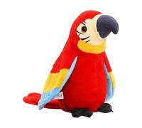 MAGIC SELECT Pappagallo Parlante e Canterino. Giocattolo Elettronico Peluche che Riproduce la Voce Ripete Quello Che Dici e Cantare Canzoni in Varie Lingue. Batteria Ricaricabile USB.