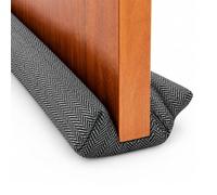 MAGIC SELECT Paraspifferi in Tessuto per Porte e Finestre | Doppio Riutilizzabile, Lavabile, Isolante Acustico, Freddo, Vento, Luce, Polvere, Polline, Insetti. Regolabile tra 80-90cm.