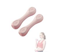 MAGIC SELECT Set di 2 Manubri in Neoprene da 1 kg, Pesi da Palestra Leggeri, Manubri Antiscivolo, Ideali per Allenamento di Forza E Palestra in Casa, Manubri Fitness Ergonomici. Colore Rosa