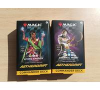 Magic Set 2 Commander Deck Living Energy + Eternal Might Aetherdrift English Mtg