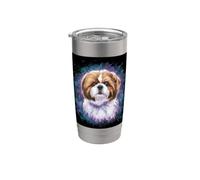 Magic Shih Tzu Bicchiere termico in acciaio inox doppia parete