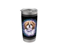 Magic Shih Tzu Bicchiere termico in acciaio inox doppia parete