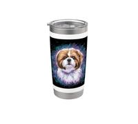 Magic Shih Tzu Bicchiere termico in acciaio inox doppia parete