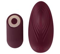 Vibratore Intimo Wireless "Sensazione di Magia" - Bordeaux in Packaging Eco