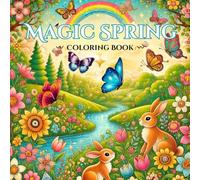 Magic spring: Coloring book