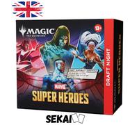 MAGIC SUPER HEROES DRAFT NIGHT ENGLISH ENG - 1 COLLECTOR + 12 BOOSTERS