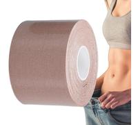 Magic Tape - Nastro per riduzione del grasso, per dimagrire la pancia, traspirante, 5 m, per cosce, braccia, addome, Colore della pelle, B